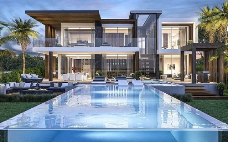 hồ bơi biệt thự