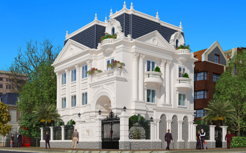 mẫu thiết kế biệt thự