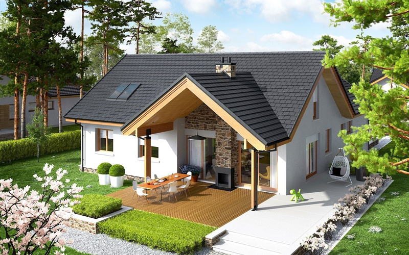 biệt thự mini nhỏ gọn