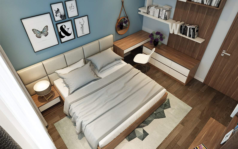thiết kế phòng ngủ đơn giản