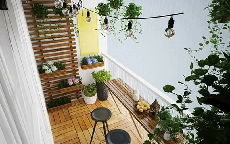 ý tưởng thiết kế ban công